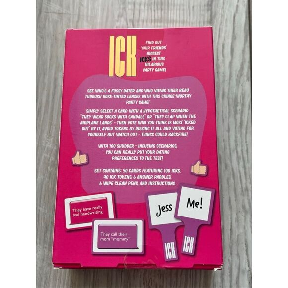 ICK Party Game find out your friends biggest icks 14+ - Picture 10 of 12